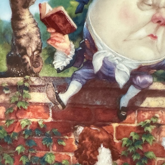 Fancy Mother Goose plate! - Picture 5 of 13